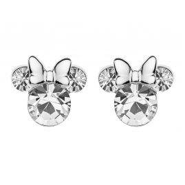 Disney ES00028SAPRL.CS Children's Earrings Birthstone April 925 Silver