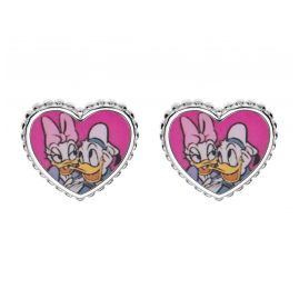 Disney ES00031SL.CS Children's Earrings Daisy & Donald Duck 925 Silver