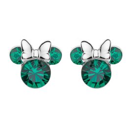 Disney E905162RMAYL Children's Earrings Birthstone May Green 925 Silver