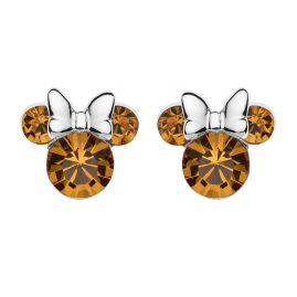 Disney E905162RNOVL Children's Earrings Birthstone November 925 Silver