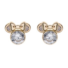 Disney EG00015APRL.CS Children's Earrings Birthstone April 375 Gold
