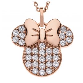 Disney N902192PZWL-18 Necklace Minnie Mouse Rose