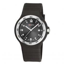 M-Watch WYN.15220.RB Unisex-Uhr Maxi 42 Schwarz