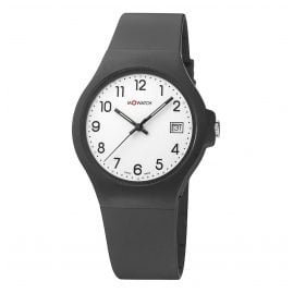 M-Watch WYA.37210.RB Damen-Armbanduhr Core 37 Schwarz/Weiß