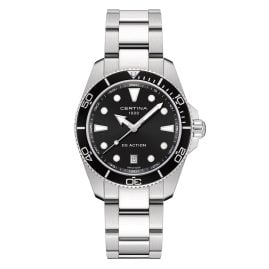 Certina C048.410.11.051.00 Taucheruhr Quarz DS Action Stahl/Schwarz 30 bar