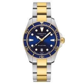 Certina C048.410.22.041.00 Armbanduhr Quarz DS Action Bicolor/Blau 30 bar