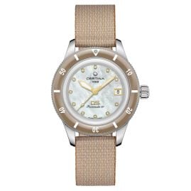 Certina C036.207.18.116.00 Women's Automatic Watch DS PH200M Beige/White 39 mm