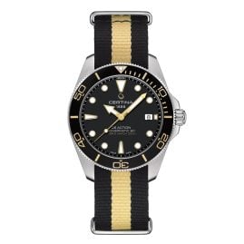 Certina C048.407.18.051.01 Diving Watch Automatic DS Action Black/Beige 30 bar