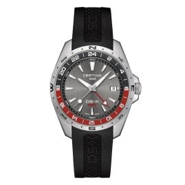 Certina C047.452.17.081.01 Herrenuhr Quarz DS-X GMT Schwarz