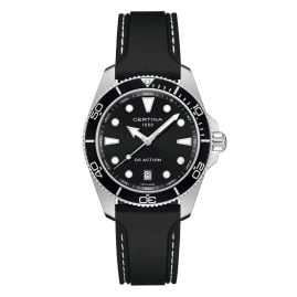 Certina C0484101705100 Taucheruhr Quarz DS Action Schwarz 40 mm 30 bar