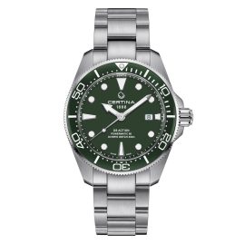 Certina C032.607.11.091.00 Diving Watch Automatic DS Action Steel/Green 30 bar