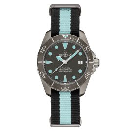 Certina C032.807.48.081.00 Automatic Watch DS Action Diver Black/Turquoise