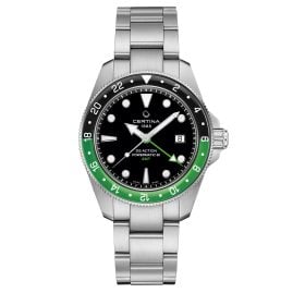 Certina C032.929.11.051.00 Diver's Watch Automatic GMT DS Action Black/Green