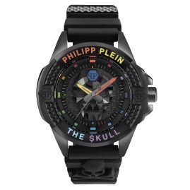 Philipp Plein PWAAA0621 Unisex Wristwatch The Skull Black/Multi-Coloured