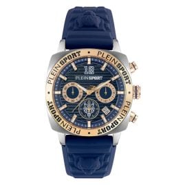 Philipp Plein PSGBA0723 Men's Watch Chronograph Wildcat Dark Blue