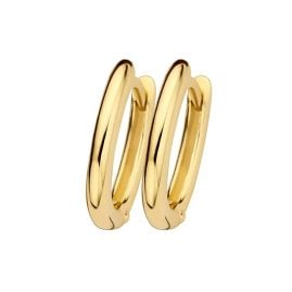 Blush 7218YGO Women's Hoop Earrings 585 Gold