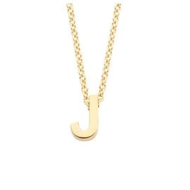 Blush 3155YGO_J Ladies' Necklace 585 Gold with Letter J Pendant