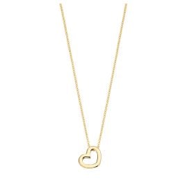 Blush 3081YGO Women's Necklace 585 Gold Heart