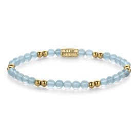 Rebel &amp; Rose RR-40138-G-S Damen-Armband Blue Sky 4 mm
