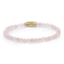 Rebel & Rose RR-40103-G-S Damen-Armband Pink Rose Gold 4 mm