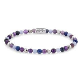 Rebel & Rose RR-40102-S-S Damen-Armband Are Violets Blue 4 mm