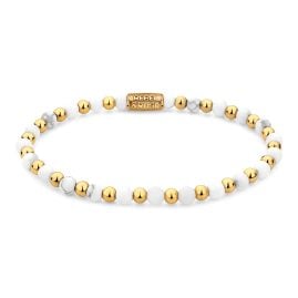 Rebel & Rose RR-40113-G-S Damen-Armband Mix Virgin White Gold 4 mm