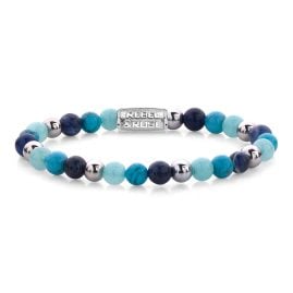 Rebel & Rose RR-60056-S-S Damen-Armband Blue Summer Vibes 6 mm