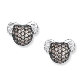 Seinerzeit SZA-2990-434 Women's Stud Earrings Silver Kula Koala