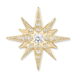 Seinerzeit SZA-3960-460 Anhänger Astra Stern Goldfarben