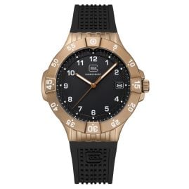 Glock GW-15-7-22 Herrenuhr Quarz Schwarz/Goldfarben