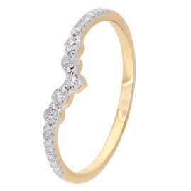 GLIZZ GL8670 Damen Diamant-Ring Gold 333/8K