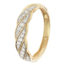 GLIZZ GL8694 Diamantring für Damen Gold 333/8K