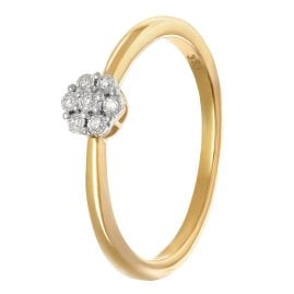 GLIZZ GL8710 Women's Diamond Ring 333/8K Gold