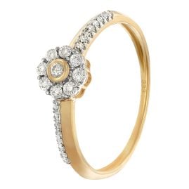 GLIZZ GL8690 Women's Ring with Diamonds 333/8K Gold