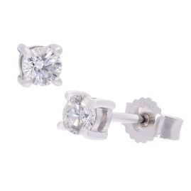 GLIZZ GL1075 Brillant-Ohrringe 0,30 ct Weißgold 333 mit Lab Grown Diamanten