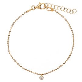 Alisia AL1245.01.075 Women's Bracelet Zircone Gold Plated with Cubic Zirconia