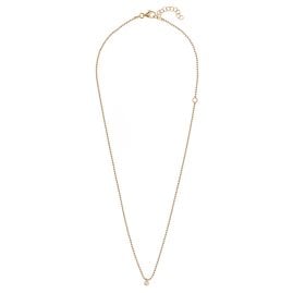 Alisia AL1247.01.075 Women's Necklace Zircone Gold Plated with Cubic Zirconia