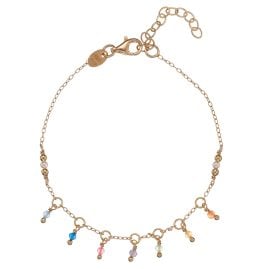 Alisia AL4936.01.000 Women's Bracelet Prism Gold Plated Silver Pastel Colours