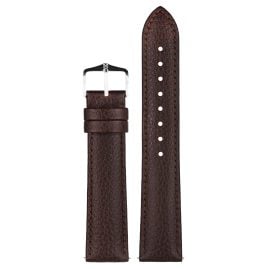 Hirsch 01502010-2-20 Watch Strap Kansas L 20 mm Leather Brown