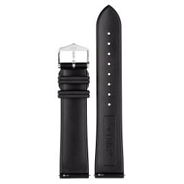 Hirsch 40458850-2-22 Uhren-Armband Hevea L 22 mm Kautschuk Schwarz