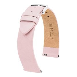 Hirsch 03902123-2-18 Armband für Uhren Cashmere M 18 mm Leder Rosa