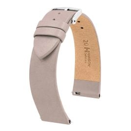 Hirsch 03902195-2-20 Uhren-Armband Cashmere M 20 mm Leder Taupe