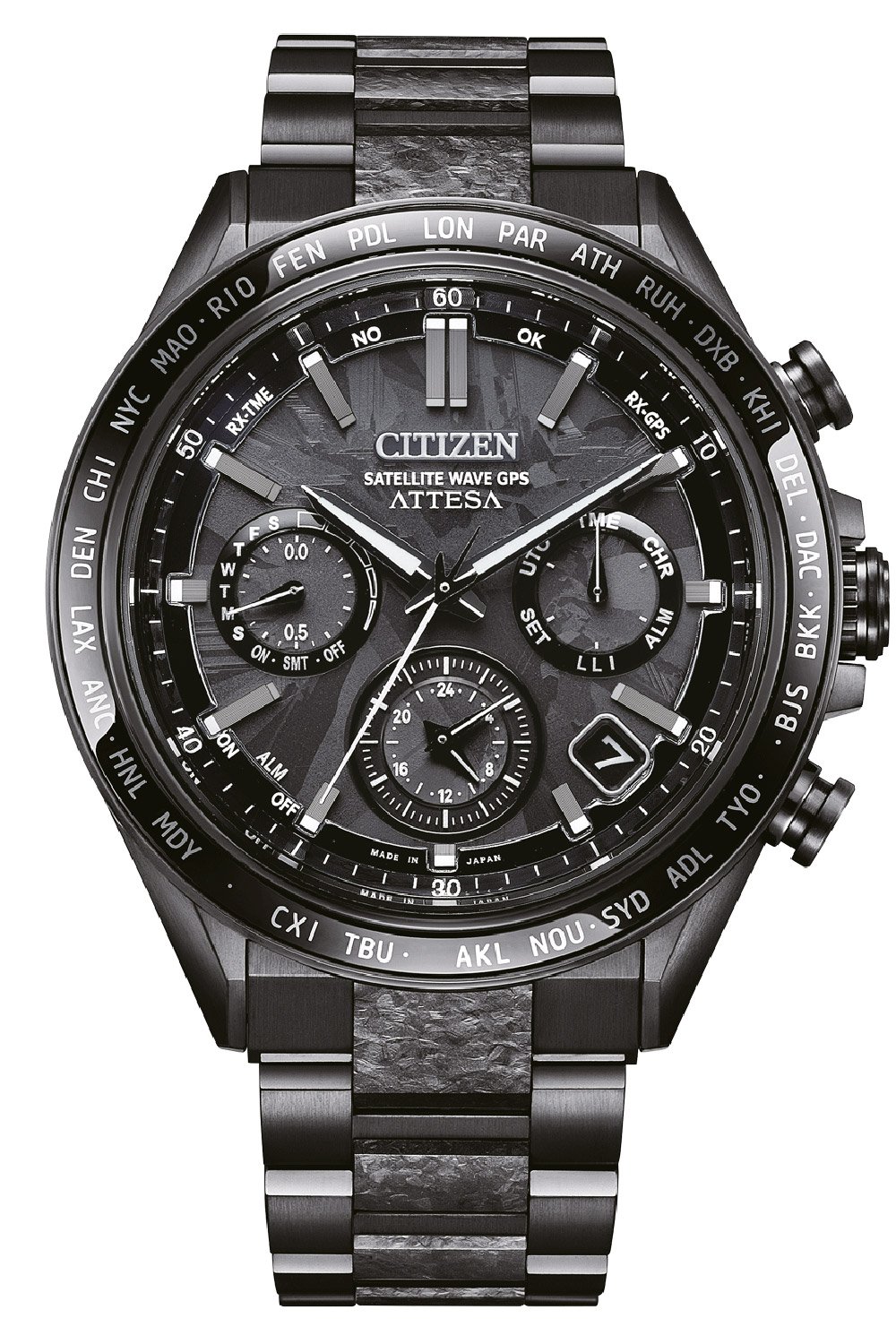 Citizen CC4067-66E Eco-Drive Solar Herrenuhr Funk Titan Attesa