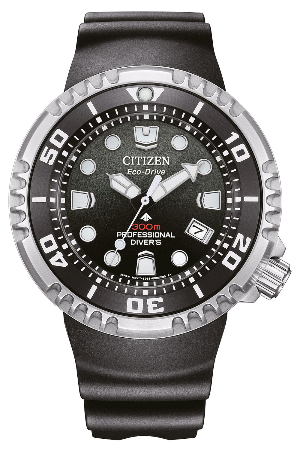 Citizen BN1024-01E Promaster Eco-Drive Solar-Taucheruhr für Herren Schwarz