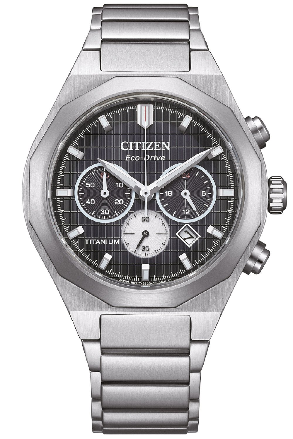 Citizen CA4690-51E Eco-Drive Herrenuhr Solar Chronograph Titan Schwarz Citizen CA4690-51E Eco-Drive Herrenuhr Solar Chronograph Titan Schwarz
