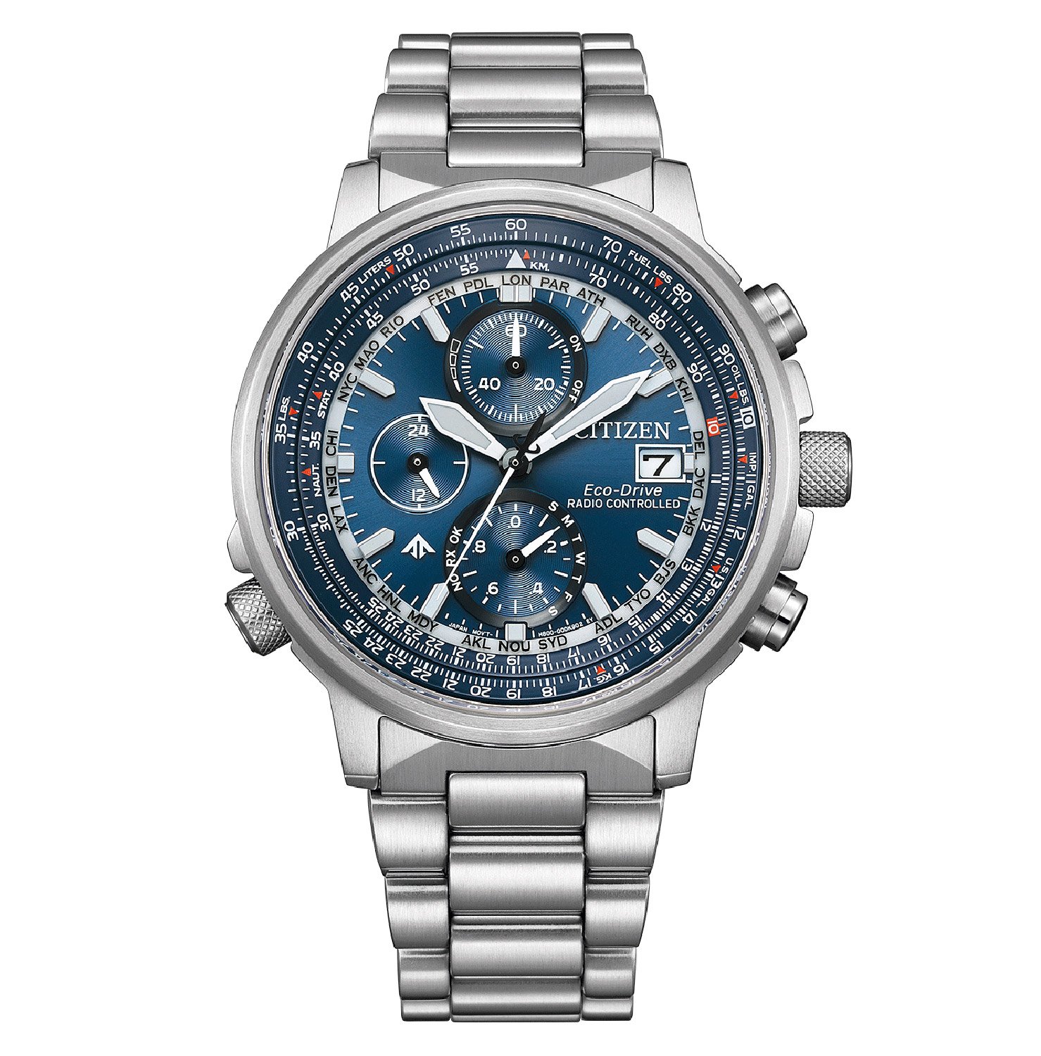 Citizen AT8300-58L Eco-Drive Promaster Sky Funk Fliegeruhr für Herren Blau Citizen AT8300-58L Eco-Drive Promaster Sky Funk Fliegeruhr für Herren Blau