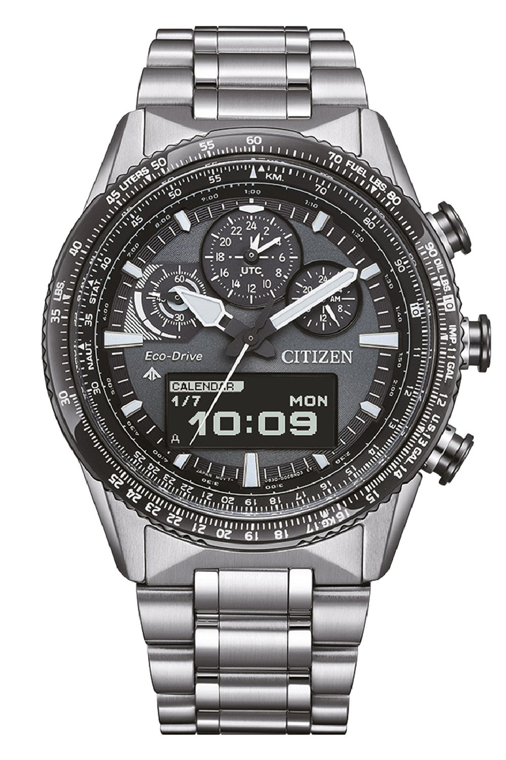 Citizen JV2006-55H Eco-Drive Promaster Sky Fliegeruhr für Herren Grau Citizen JV2006-55H Eco-Drive Promaster Sky Fliegeruhr für Herren Grau