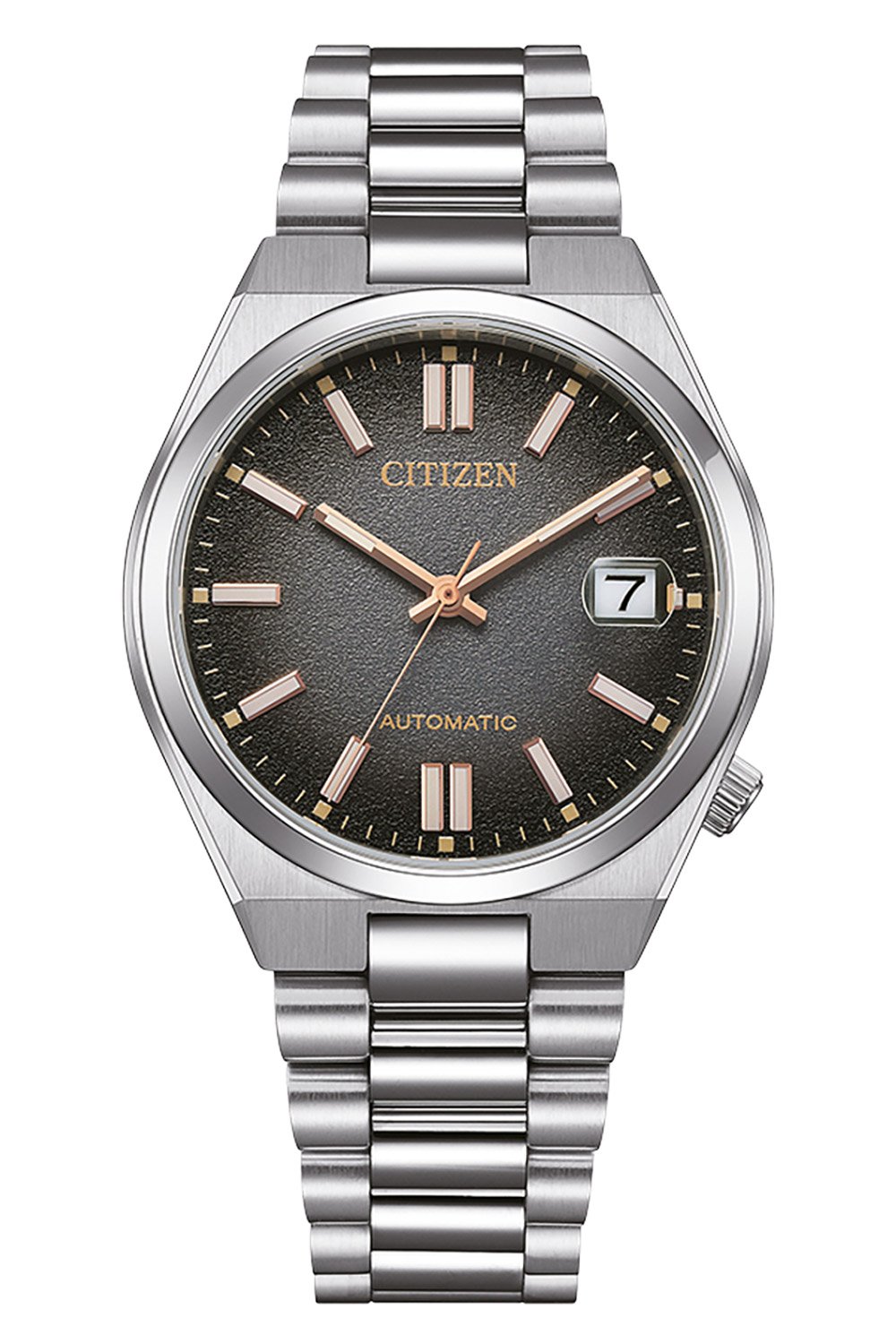 Citizen NJ0200-50E Armbanduhr Automatik Tsuyosa Time Slip Anthrazit