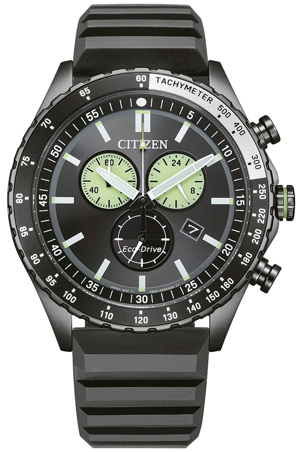 Citizen AT2565-05E Eco-Drive Solar Herrenuhr Chronograph Schwarz