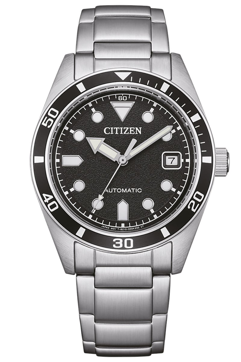 Citizen NJ0221-50E Automatik Unisex-Uhr Edelstahl/Schwarz 10 bar Citizen NJ0221-50E Automatik Unisex-Uhr Edelstahl/Schwarz 10 bar